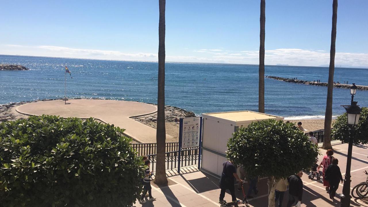 Beach Front Apartment-1St Line Marbella Eksteriør billede