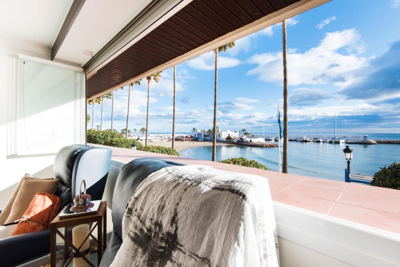Beach Front Apartment-1St Line Marbella Eksteriør billede